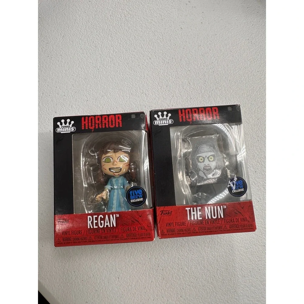 Funko Minis Horror Regan The Exorcist & The Nun Five Below Exclusive Figures Set